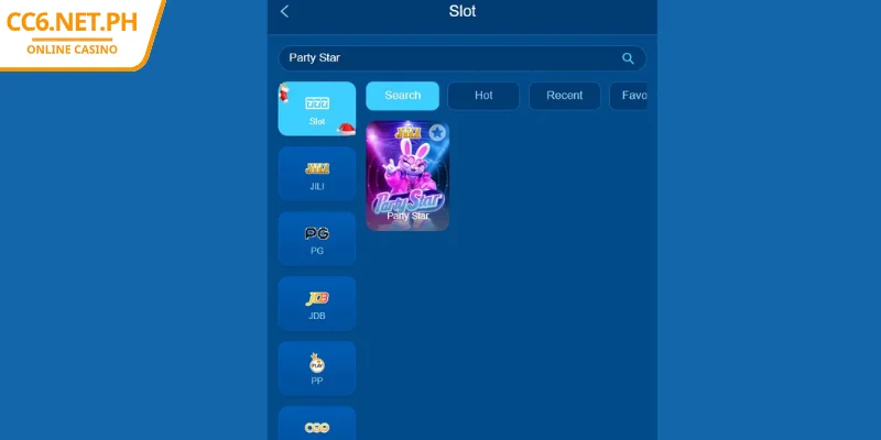 CC6 Party Star - Attractive Slot Game Worth Playing 3 Guide to participating in Party Star at CC6