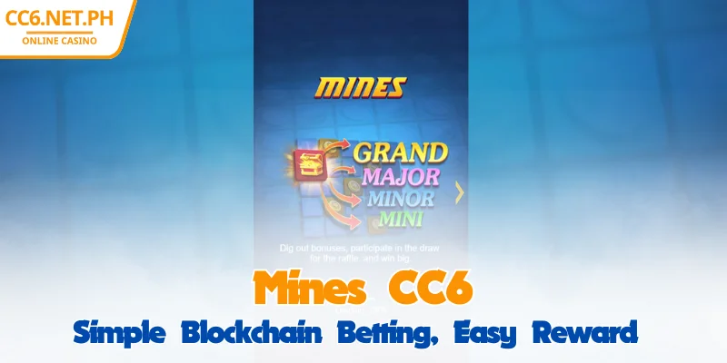 CC6 Mines - Simple Blockchain Betting, Easy to Win Rewards 1 CC6 Mines - Simple Blockchain Betting, Easy to Win Rewards